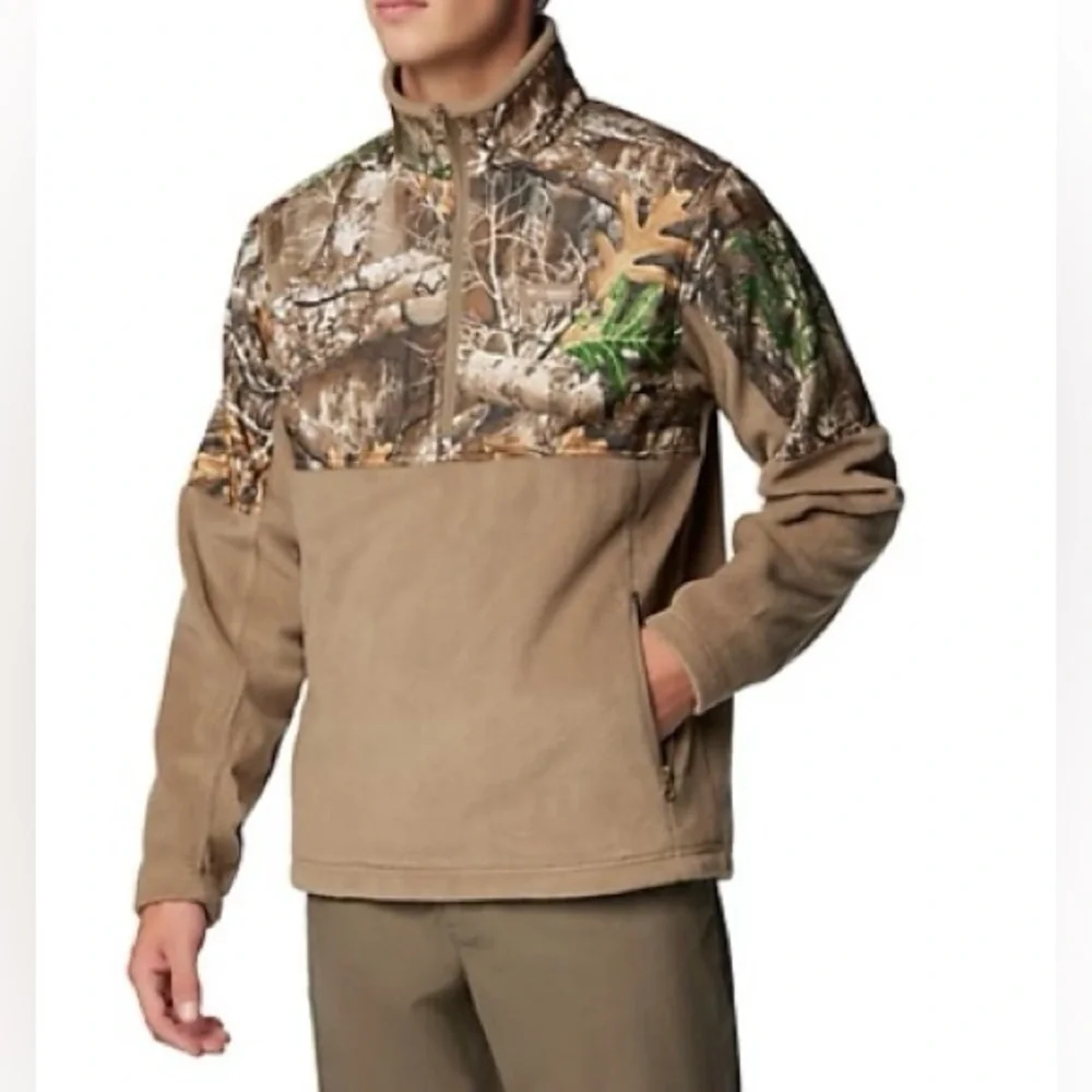 Columbia  Men's Sportswear PHG Fleece Overlay 1/4 Zip